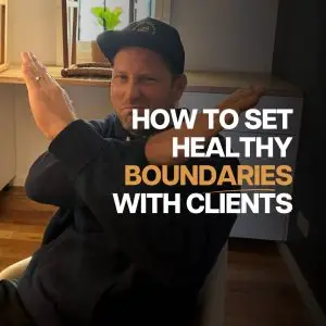 how to set healthy boundaries with clients