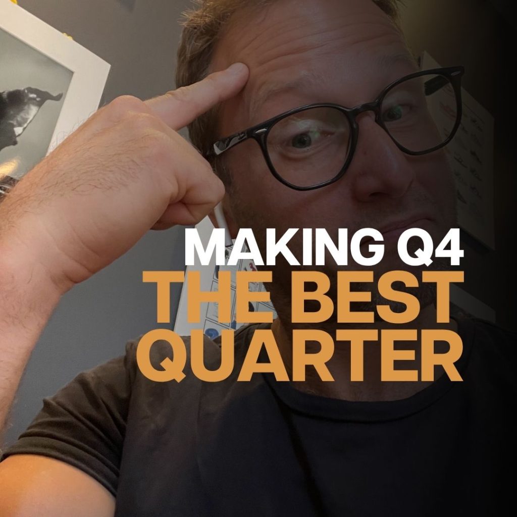Making q4 the best quarter to finish the year strong
